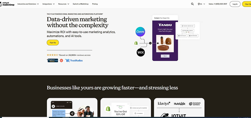 Mailchimp Email Marketing Tool