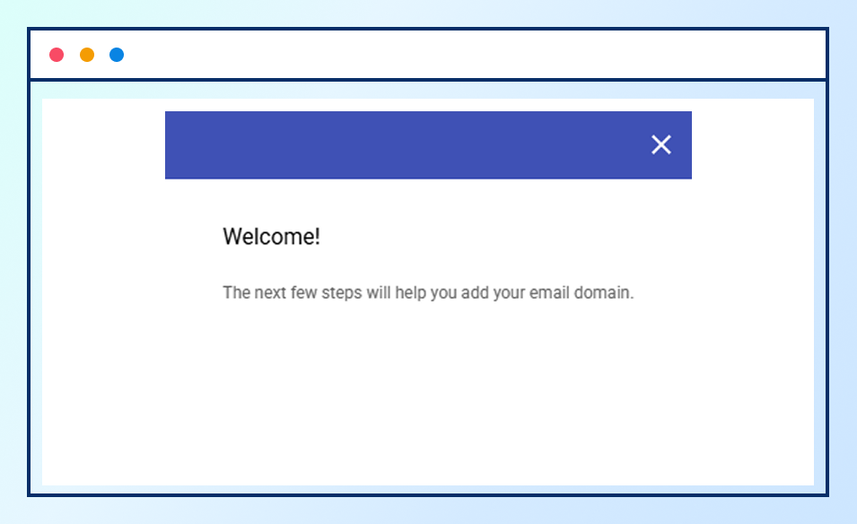 Google Postmaster Tools start page interface