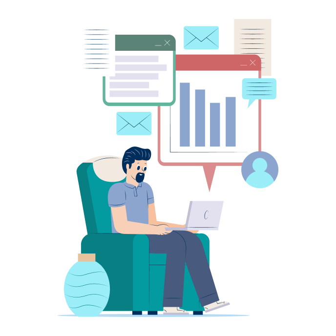 DMARC Record Builder working process illustration