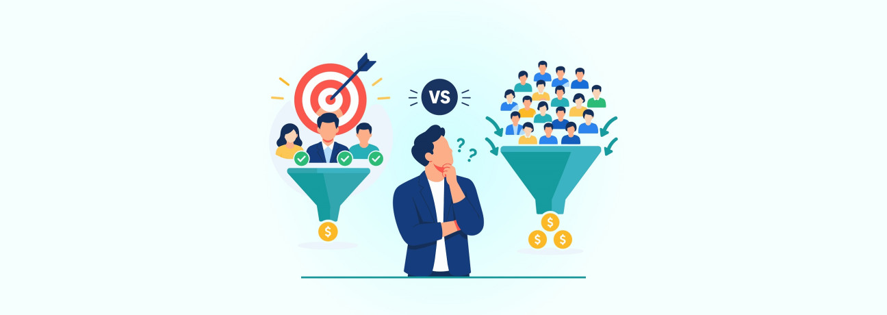 Comparing lead quality and lead quantity for better sales results