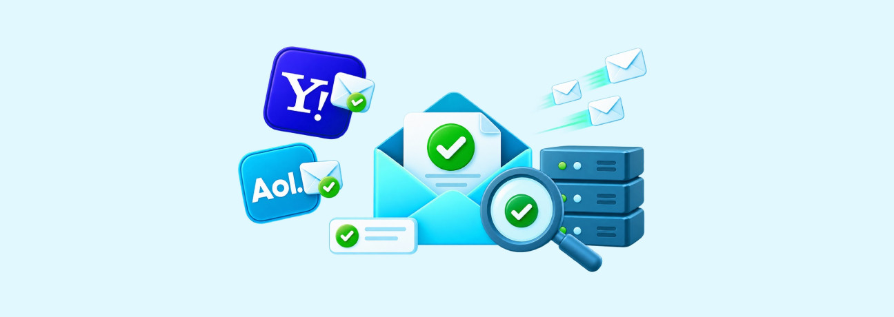 Yahoo and AOL email verification for bulk sends