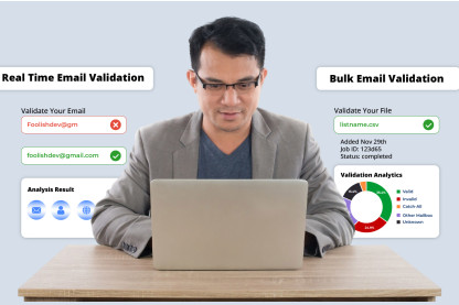 Comparing real-time and bulk email validation processes - ExactVerify