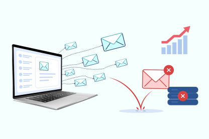 High email bounce rate in a bulk email campaign