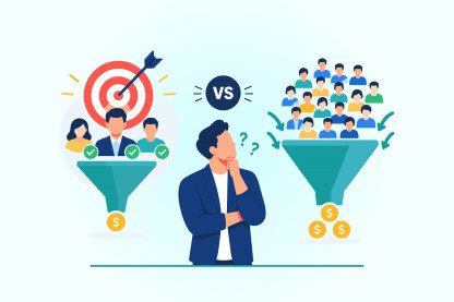 Comparing lead quality and lead quantity for better sales results