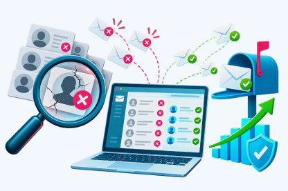 Stale leads affecting cold email deliverability