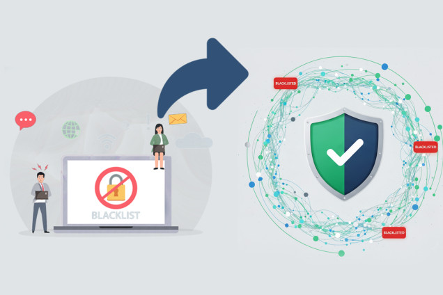 Domain blacklist checker protecting sender reputation